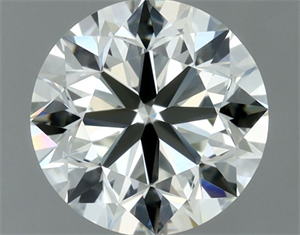 Picture of Natural Diamond 0.80 Carats, Round with Very Good Cut, N Color, VS1 Clarity and Certified by GIA