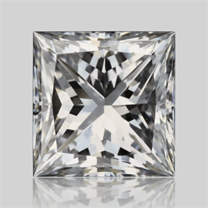 Foto Diamante Natural 0.32 quilates, Princesa , Color D, claridad VS2 y certificado GIA de