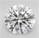 Del inventario de diamantes de laboratorio, 4.29 quilates, Redondo , Color E, claridad IF y certificado IGI