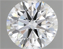Del inventario de diamantes de laboratorio, 1.02 quilates, Redondo , Color D, claridad VVS1 y certificado IGI