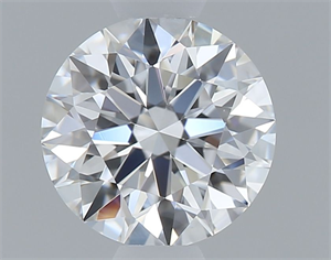 Picture of Natural Diamond 0.73 Carats, Round with Excellent Cut, D Color, VS2 Clarity and Certified by GIA