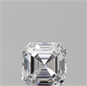 Diamante Natural 0.52 quilates, Asscher , Color D, claridad VVS1 y certificado GIA