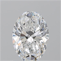 Diamante Natural 1.20 quilates, Ovalado , Color E, claridad SI1 y certificado GIA