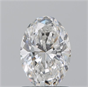 Natural Diamond 1.20 Carats, Oval with  Cut, D Color, SI1 Clarity and Certified by GIA