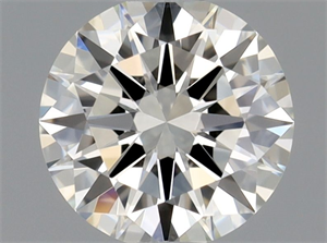 Foto Diamante Natural 0.40 quilates, Redondo , Color H, claridad VVS2 y certificado GIA de