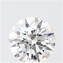 Lab Grown Diamond 2.09 Carats, Round with Ideal Cut, E Color, IF Clarity and Certified by IGI