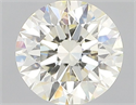 Natural Diamond 0.81 Carats, Round with Excellent Cut, M Color, VVS2 Clarity and Certified by GIA
