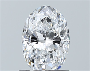 Picture of Natural Diamond 0.70 Carats, Oval with  Cut, D Color, VS1 Clarity and Certified by GIA