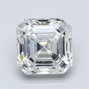 Foto Diamante Natural 1.76 quilates, Asscher , Color G, claridad VS2 y certificado GIA de