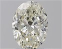 Natural Diamond 1.51 Carats, Oval with  Cut, K Color, VS1 Clarity and Certified by GIA
