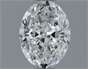 Diamante Natural 1.01 quilates, Ovalado , Color F, claridad SI2 y certificado IGI