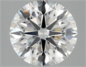 Del inventario de diamantes de laboratorio, 3.06 quilates, Redondo , Color F, claridad VS1 y certificado IGI
