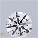 Lab Grown Diamond 1.53 Carats, Round with Ideal Cut, F Color, VVS2 Clarity and Certified by IGI