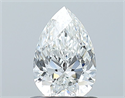 Natural Diamond 0.70 Carats, Pear with  Cut, F Color, VS2 Clarity and Certified by GIA