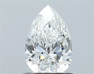 Foto Diamante Natural 0.70 quilates, De pera , Color F, claridad VS2 y certificado GIA de