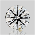 Diamante Natural 0.70 quilates, Redondo , Color F, claridad VS1 y certificado GIA