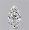 Natural Diamond 1.01 Carats, Marquise with  Cut, F Color, SI2 Clarity and Certified by GIA