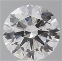 Lab Grown Diamond 6.05 Carats, Round with Excellent Cut, E Color, VS1 Clarity and Certified by IGI