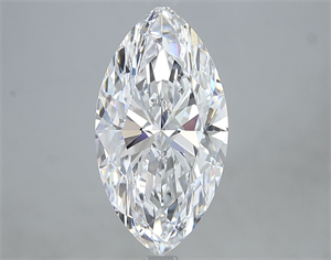 Picture of Natural Diamond 3.03 Carats, Marquise with  Cut, D Color, VVS2 Clarity and Certified by GIA