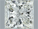 Natural Diamond 2.02 Carats, Princess with  Cut, J Color, VVS2 Clarity and Certified by IGI