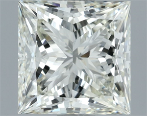 Picture of Natural Diamond 2.02 Carats, Princess with  Cut, J Color, VVS2 Clarity and Certified by IGI