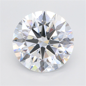 Picture of Lab Grown Diamond 7.41 Carats, Round with Ideal Cut, F Color, VVS1 Clarity and Certified by IGI
