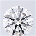Lab Grown Diamond 5.03 Carats, Round with Excellent Cut, E Color, VS2 Clarity and Certified by GIA