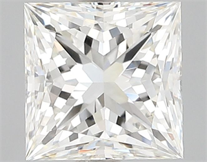 Picture of Natural Diamond 1.70 Carats, Princess with  Cut, I Color, VS2 Clarity and Certified by GIA