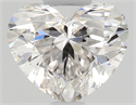 Natural Diamond 0.50 Carats, Heart with  Cut, G Color, SI1 Clarity and Certified by GIA