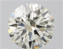 Diamante Natural 0.71 quilates, Redondo , Color K, claridad VS2 y certificado IGI