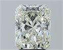 Diamante Natural 3.02 quilates, Radiante , Color K, claridad VVS2 y certificado GIA