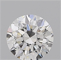 Natural Diamond 0.73 Carats, Round with Excellent Cut, E Color, IF Clarity and Certified by GIA