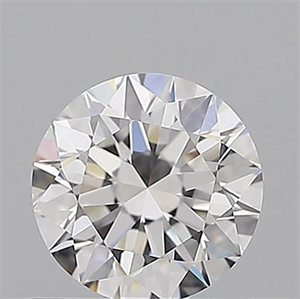 Picture of Natural Diamond 0.73 Carats, Round with Excellent Cut, E Color, IF Clarity and Certified by GIA