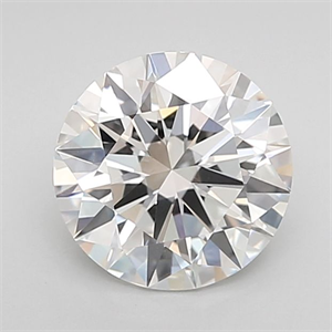 Picture of Lab Grown Diamond 1.02 Carats, Round with Ideal Cut, F Color, VVS2 Clarity and Certified by IGI