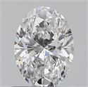 Diamante Natural 0.60 quilates, Ovalado , Color D, claridad SI1 y certificado GIA
