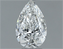 Natural Diamond 0.31 Carats, Pear with  Cut, G Color, VVS2 Clarity and Certified by GIA