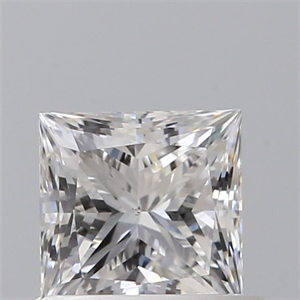 Picture of Natural Diamond 0.72 Carats, Princess with  Cut, E Color, SI1 Clarity and Certified by GIA