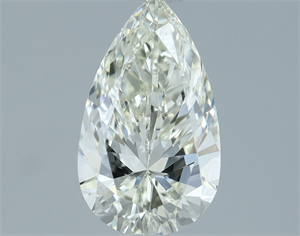 Picture of Natural Diamond 1.00 Carats, Pear with  Cut, J Color, VVS2 Clarity and Certified by IGI