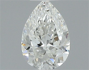 Picture of Natural Diamond 0.40 Carats, Pear with  Cut, H Color, VS1 Clarity and Certified by GIA