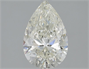 Natural Diamond 1.70 Carats, Pear with  Cut, J Color, SI2 Clarity and Certified by IGI