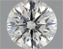 Natural Diamond 0.86 Carats, Round with Excellent Cut, F Color, VS1 Clarity and Certified by IGI
