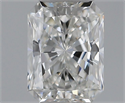 Natural Diamond 0.41 Carats, Radiant with  Cut, F Color, IF Clarity and Certified by GIA