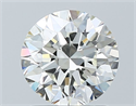 Diamante Natural 1.18 quilates, Redondo , Color J, claridad VVS2 y certificado GIA