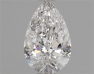 Picture of Natural Diamond 0.71 Carats, Pear with  Cut, F Color, SI1 Clarity and Certified by GIA