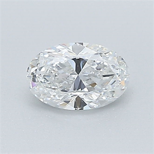 Picture of Natural Diamond 0.50 Carats, Oval with  Cut, E Color, VS1 Clarity and Certified by GIA