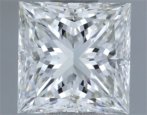 Foto Diamante Natural 1.00 quilates, Princesa , Color I, claridad VVS2 y certificado IGI de