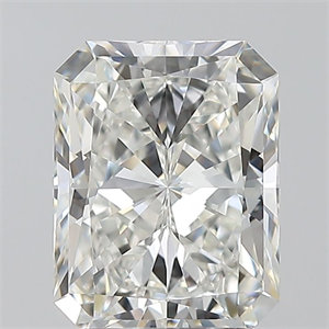 Picture of Natural Diamond 2.51 Carats, Radiant with  Cut, G Color, VVS1 Clarity and Certified by GIA
