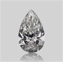Natural Diamond 0.40 Carats, Pear with  Cut, F Color, SI1 Clarity and Certified by GIA