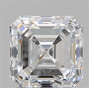 Foto Diamante Natural 2.02 quilates, Asscher , Color E, claridad VVS2 y certificado GIA de