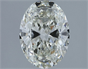 Diamante Natural 1.40 quilates, Ovalado , Color J, claridad SI1 y certificado IGI